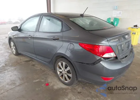 2012 Hyundai Accent Gls z USA, uszkodzony, nr VIN KMHCU4AE7CU185871